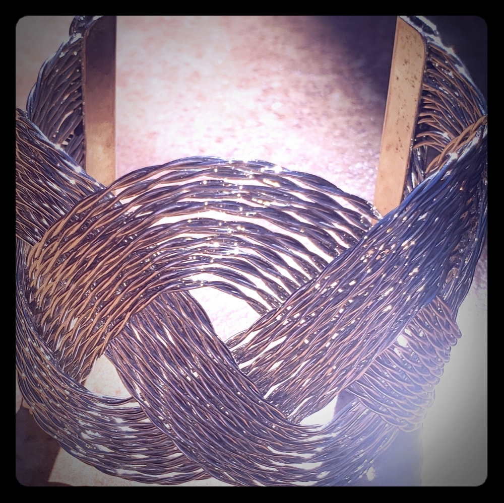 Silver plated cuff